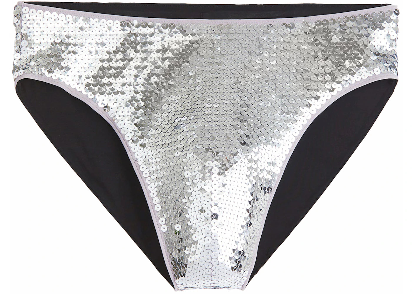 Rabanne H&M Sequined Briefs (Mens) Silver