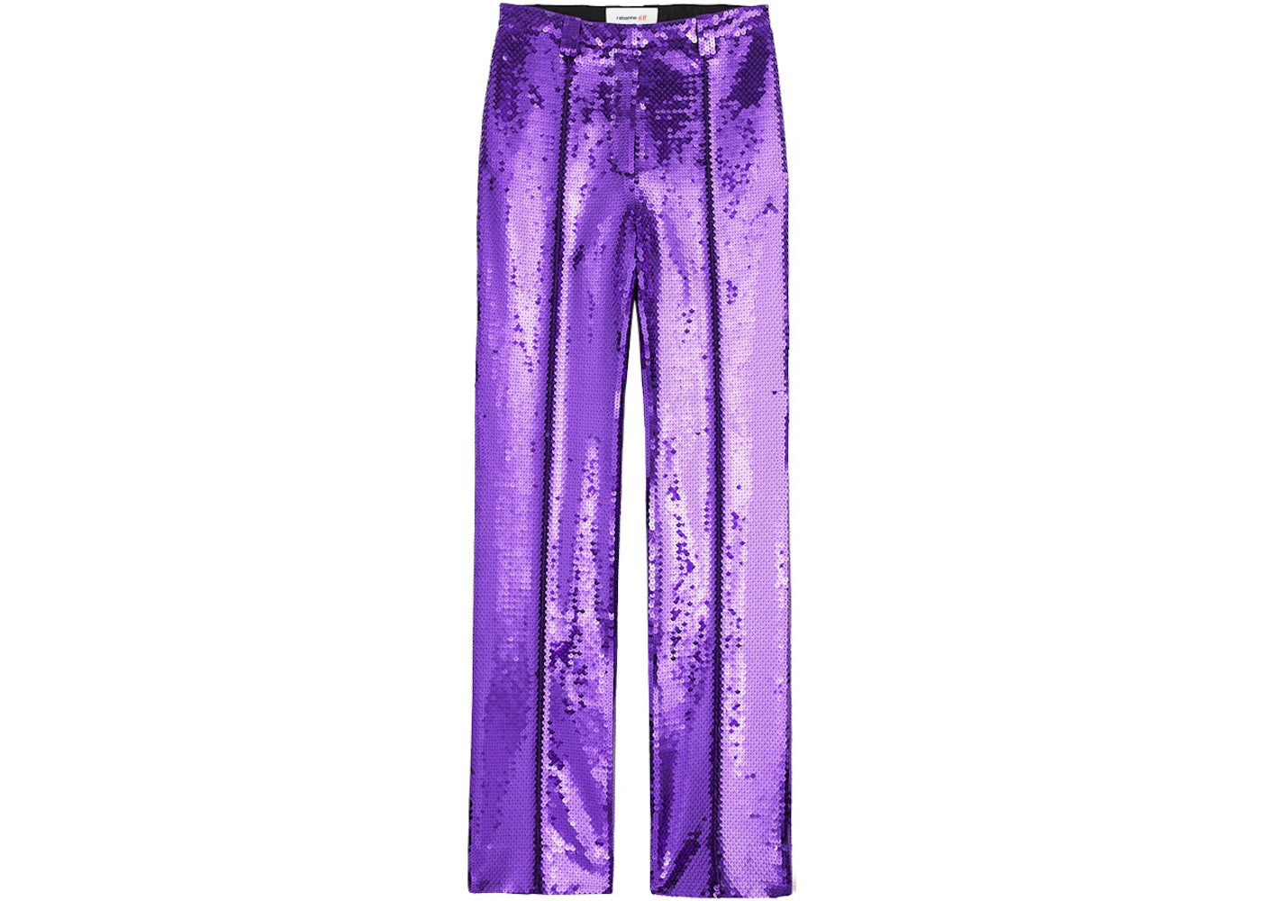 Rabanne H&M Sequined Pants Purple