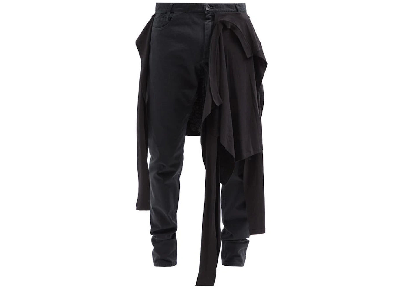 Raf Simons Archive Redux AW04 T-Shirt Layered Slim Leg Jeans Black