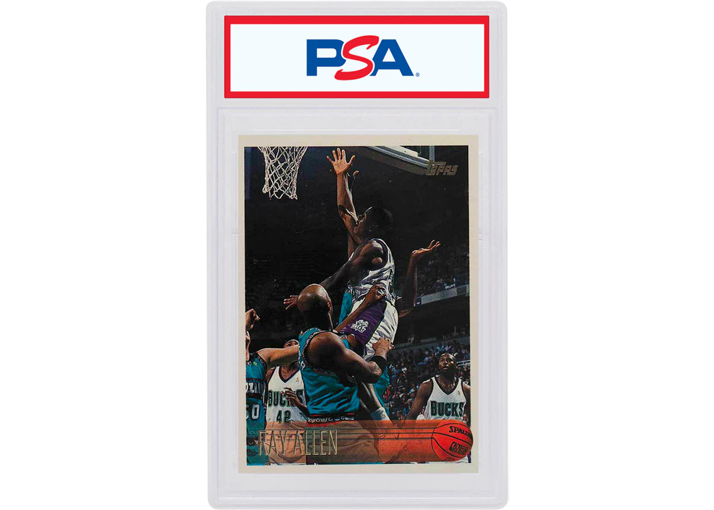 Ray Allen 1996 Topps Rookie #217 (PSA or BGS Graded)