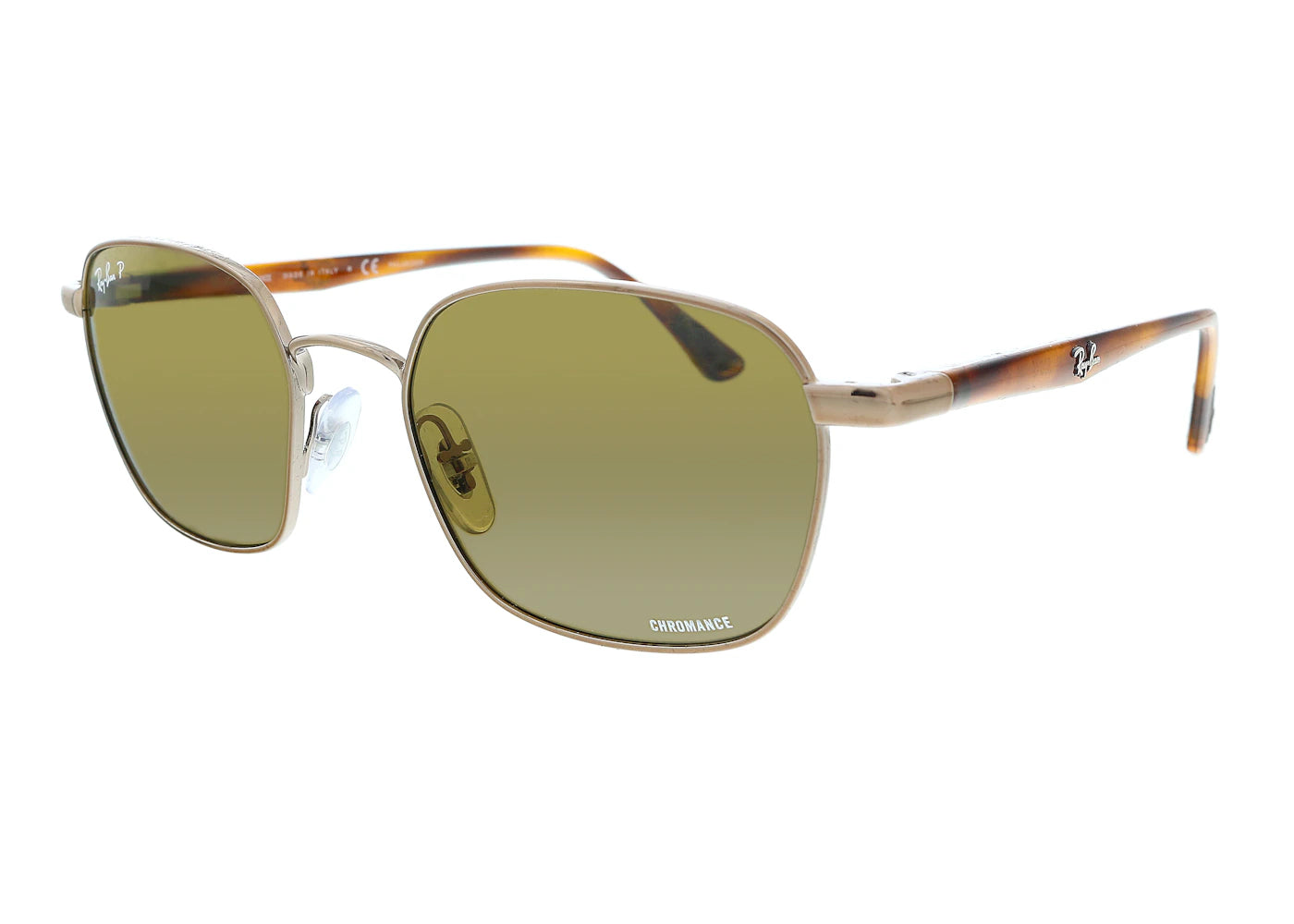 Ray-Ban Aviator Sunglasses Light Brown (0RB3664CH 121/BB)