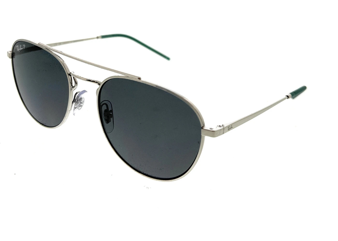 Ray-Ban Aviator Sunglasses Polished Silver (0RB3589 925181)