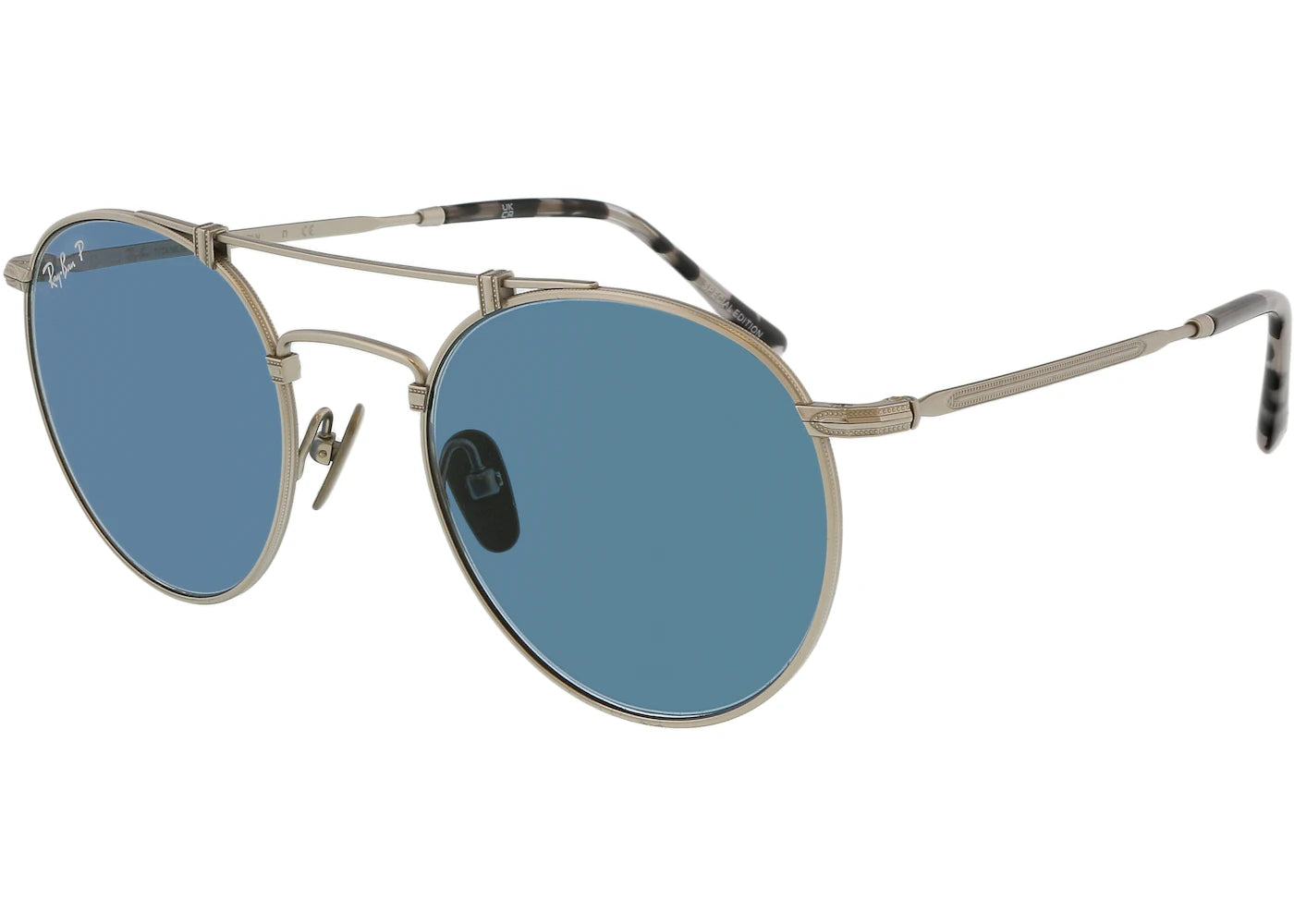 Ray-Ban Aviator Sunglasses Silver (0RB8147M 9165)