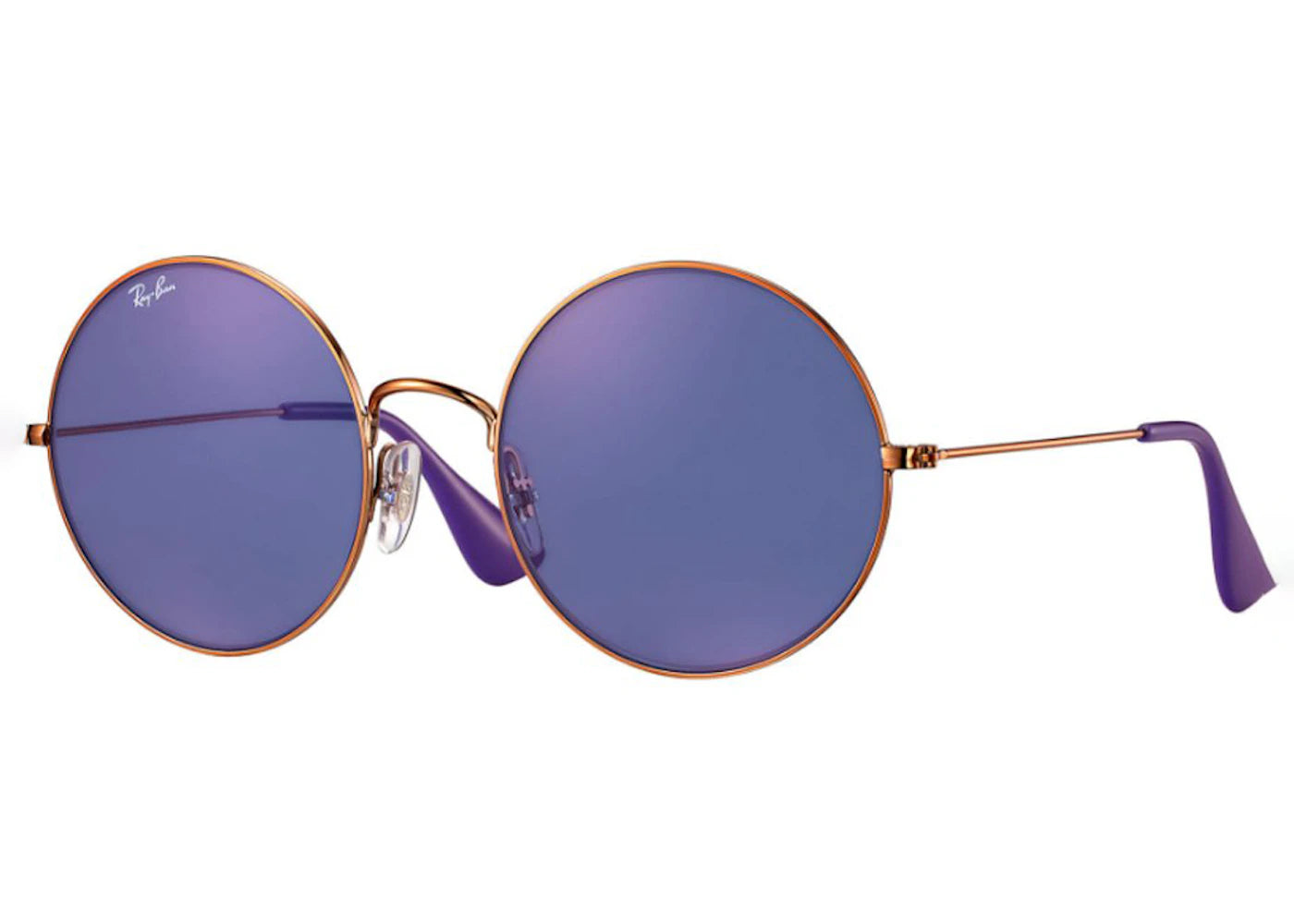 Ray-Ban Ja-Jo Sunglasses Shiny Copper/Violet (RB3592)