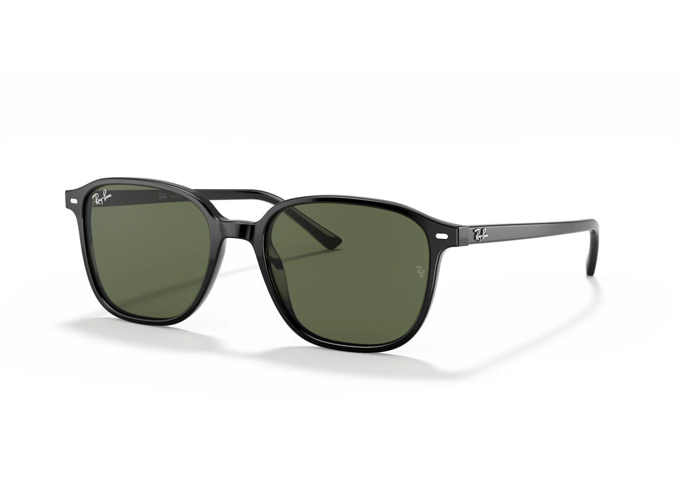 Ray-Ban Leonard Square Sunglasses Black (0RB2193 901/31)