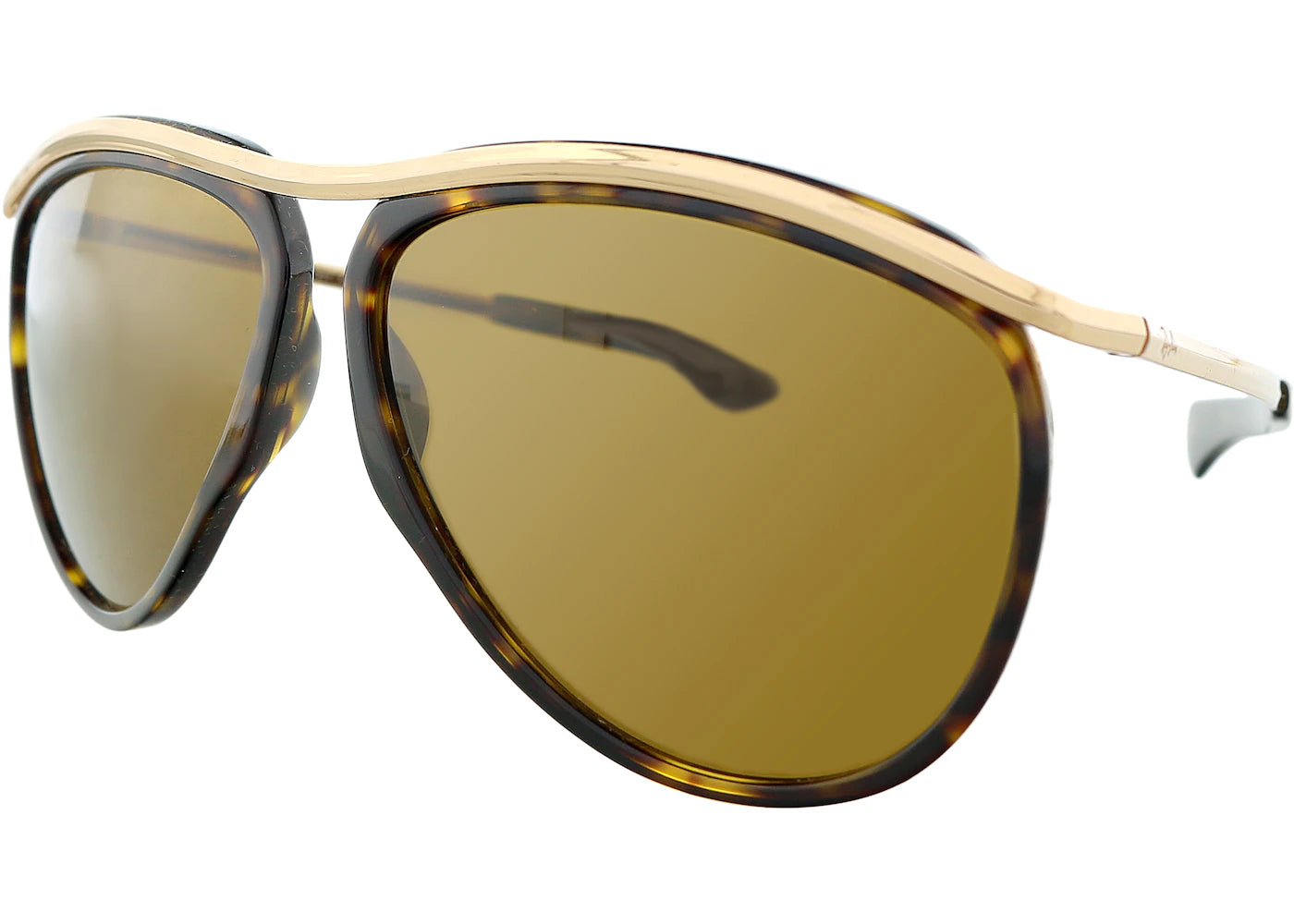 Ray-Ban Oval Sunglasses Tortoise (0Rb2219 130933 Olympian)