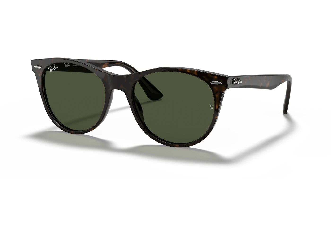 Ray-Ban Round Sunglasses Tortoise (0RB2185 902/31)