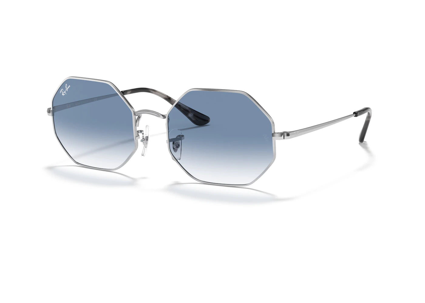 Ray-Ban Square Sunglasses Polished Silver (0RB1972 91493F)