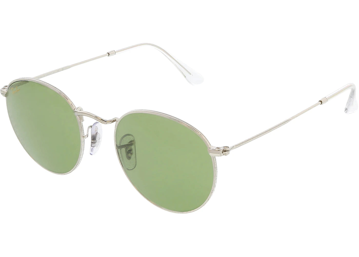 Ray-Ban Square Sunglasses Silver (0RB3447 91984E50)