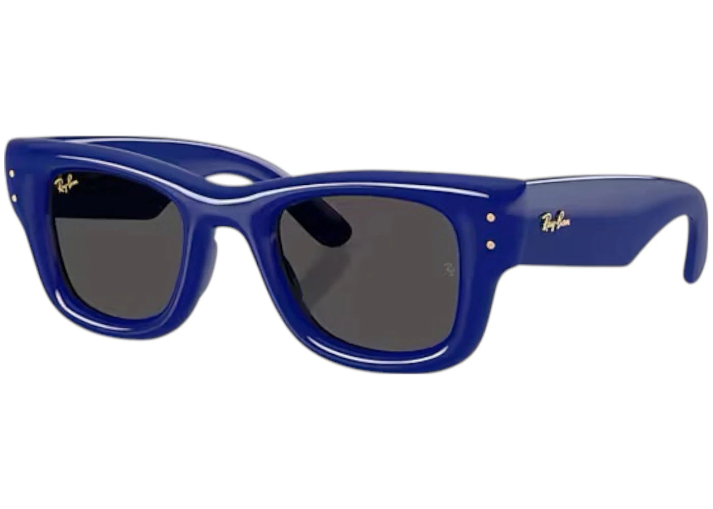 Ray-Ban x A$AP Rocky Wayfarer Puffer Sunglasses Polished Blue Ultra Black (RB4940)