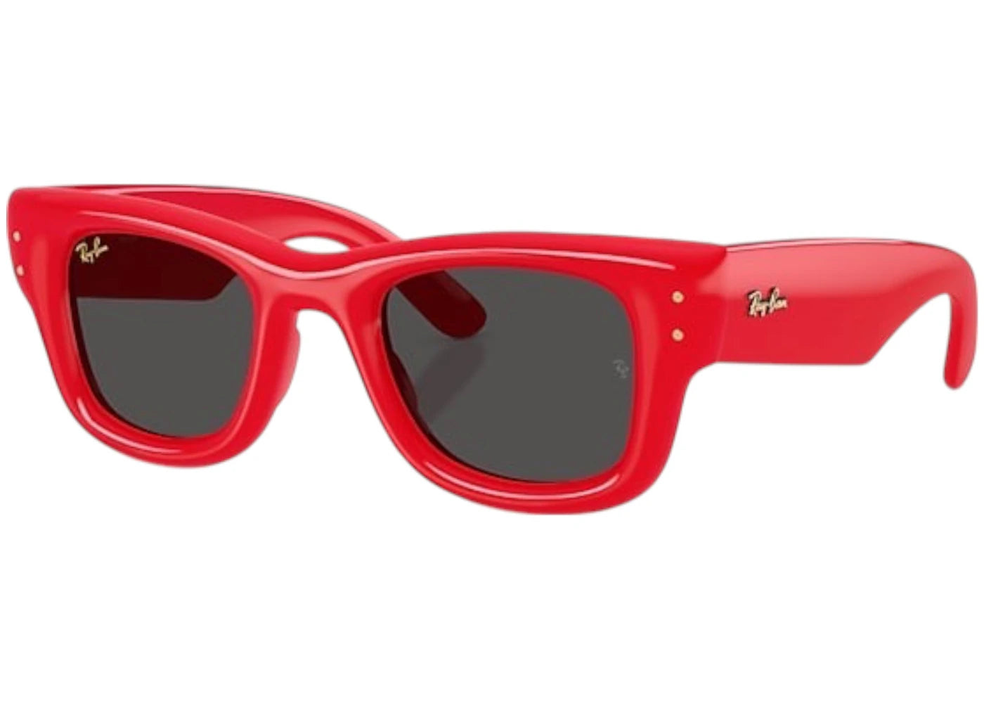 Ray-Ban x A$AP Rocky Wayfarer Puffer Sunglasses Polished Red Ultra Black (RB4940)