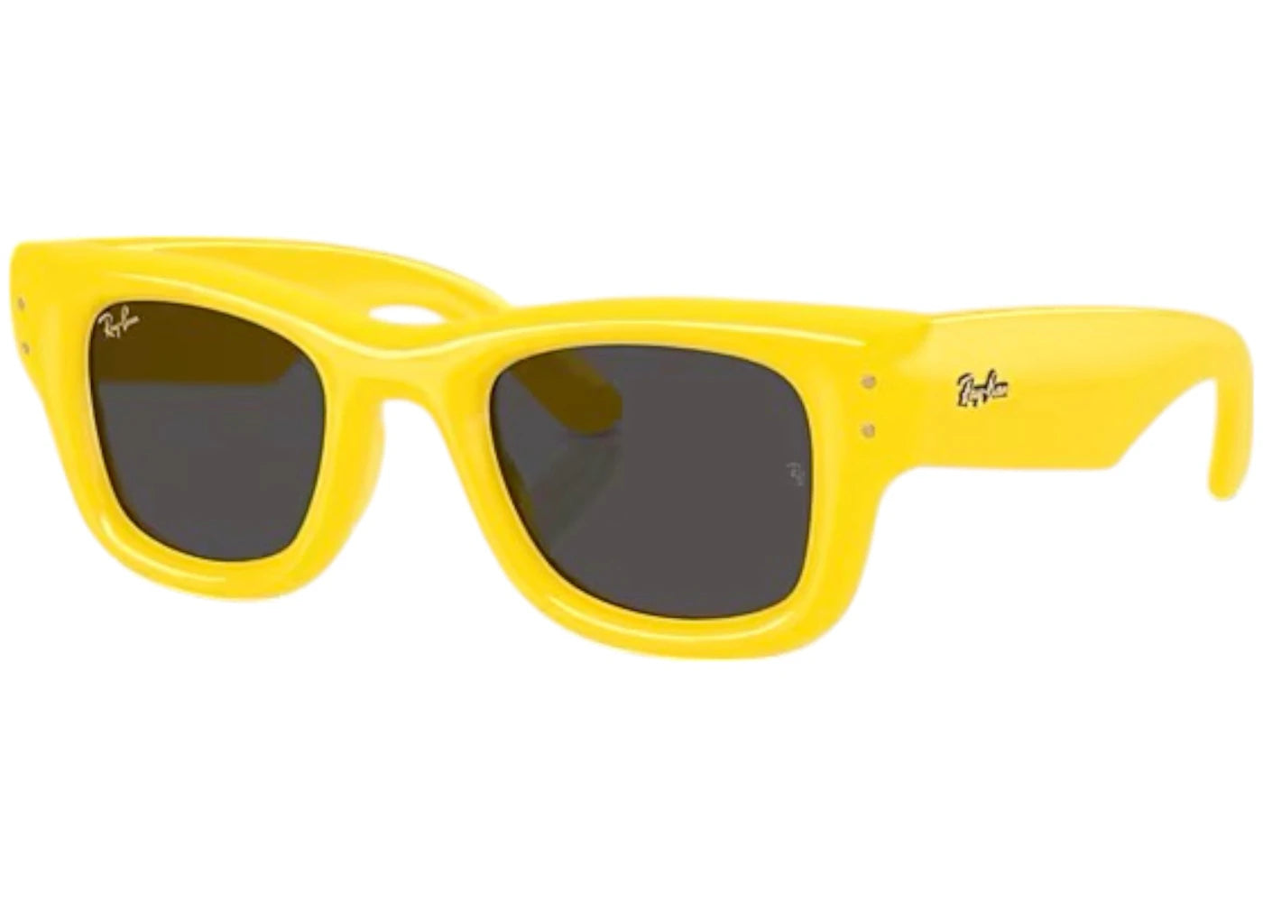 Ray-Ban x A$AP Rocky Wayfarer Puffer Sunglasses Polished Yellow Ultra Black (RB4940)