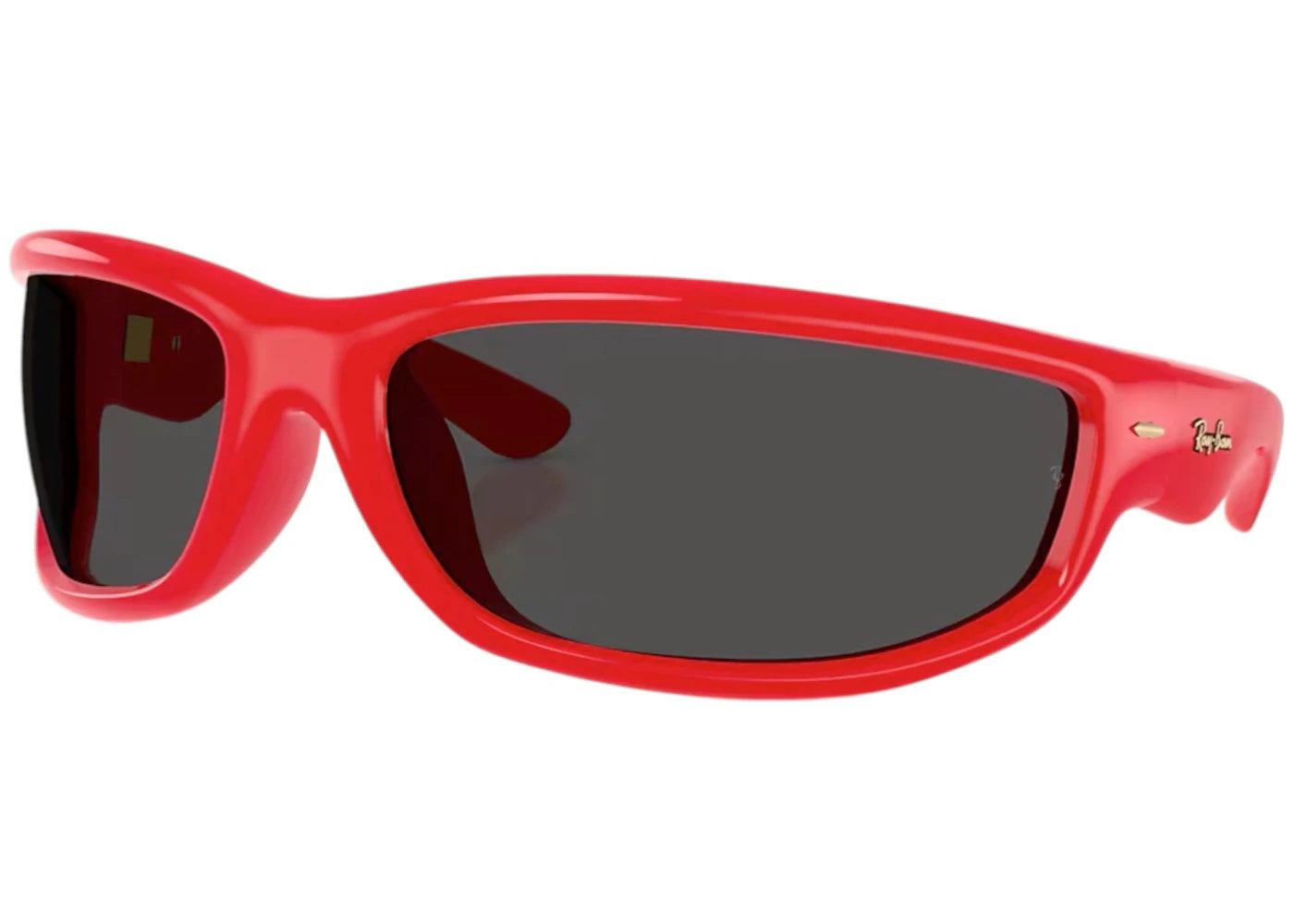 Ray-Ban x A$AP Ultra Wrap 003 Next Generation Collection Sunglasses Polished Red Ultra Black (RB4941 683187 86-20)