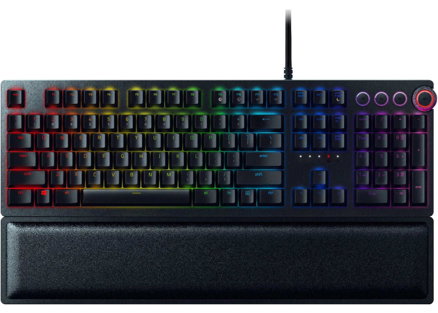 Razer Huntsman Elite with Optical Linear Switch Gaming Keyboard RZ03-01871100-R3U1 Black
