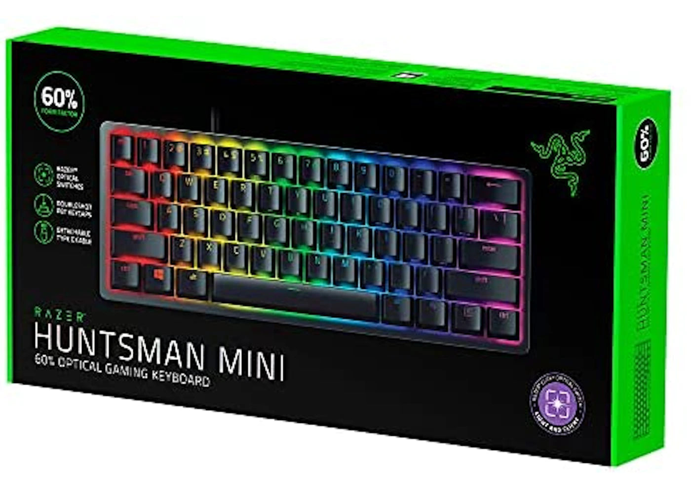Razer Huntsman Mini Red Switch Gaming Keyboard RZ03-03390200-R3M1 Black