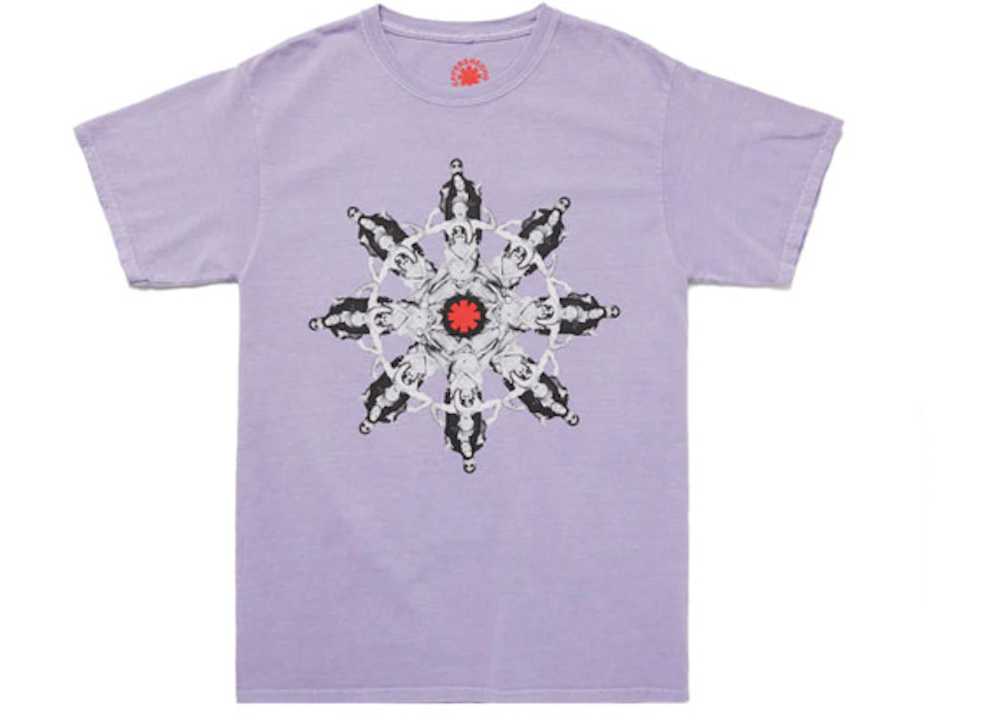 Red Hot Chili Peppers Mandala T-shirt Lavender