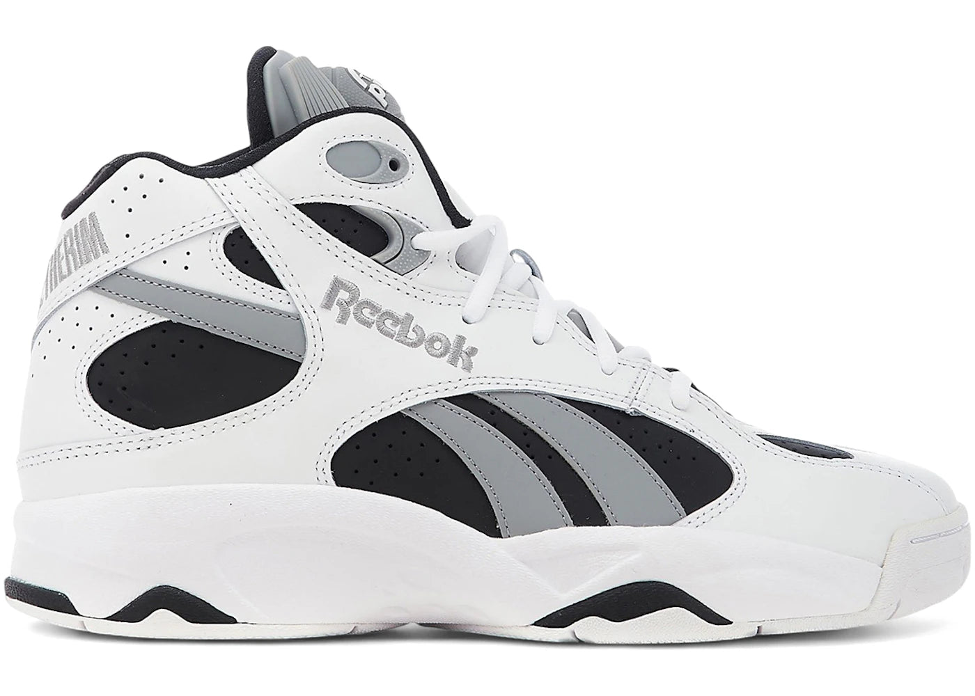 Reebok Above The Rim Pump Vertical White Black Grey