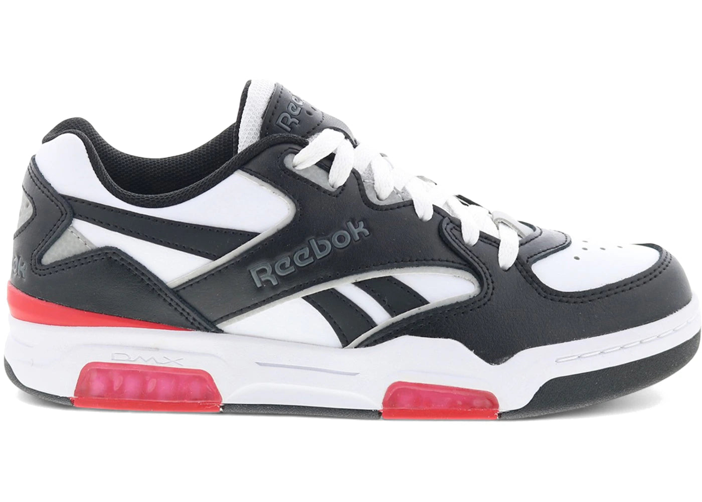 Reebok BB 4500 DMX Black White Vector Red