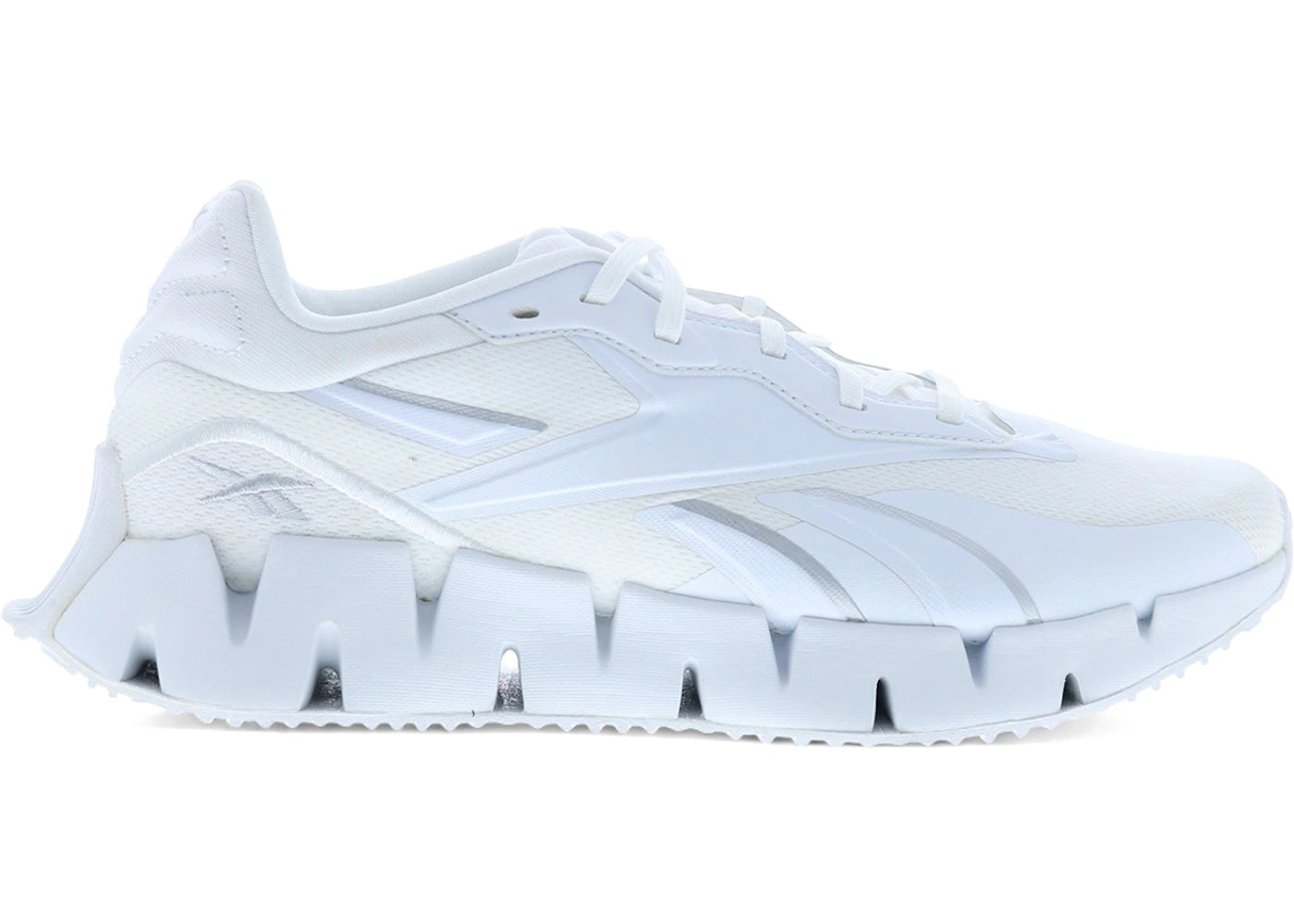 Reebok Zig Dynamica 4 White Silver Metallic (Women's)