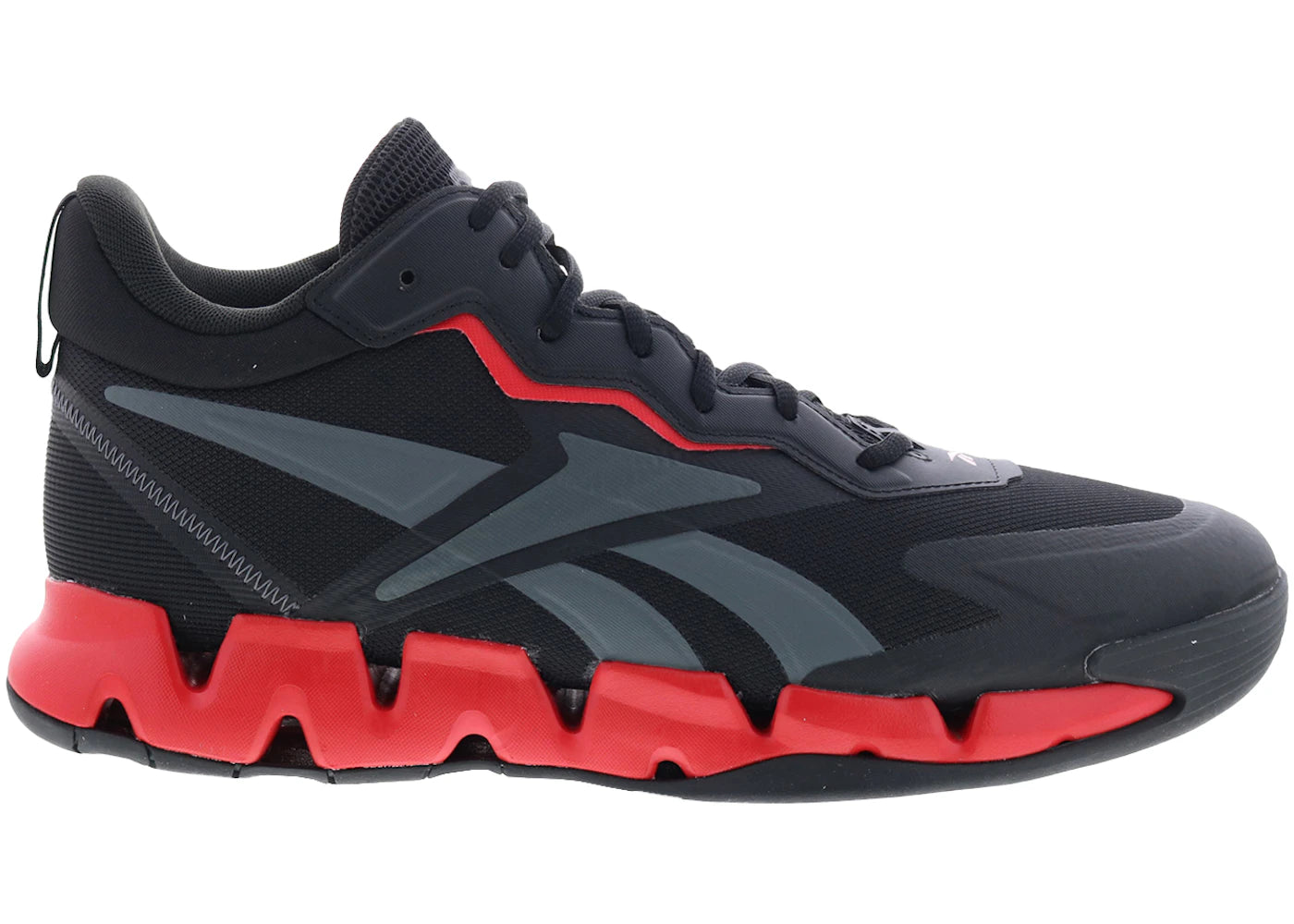 Reebok Zig Encore Core Black Vector Red Pure Grey