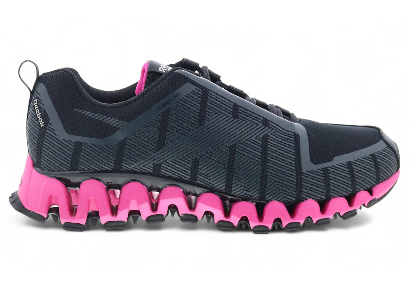 Reebok Zigwild Black Pure Grey Proud Pink (Women's)