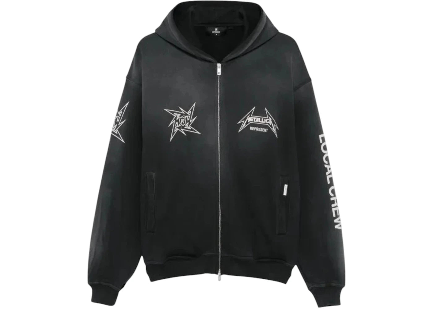 Represent 40 Year Anniversary Zip Hood Black
