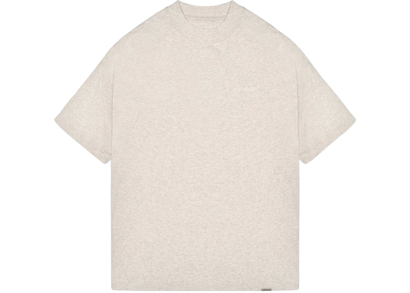 Represent Blank Oversized T-Shirt Cream Marl