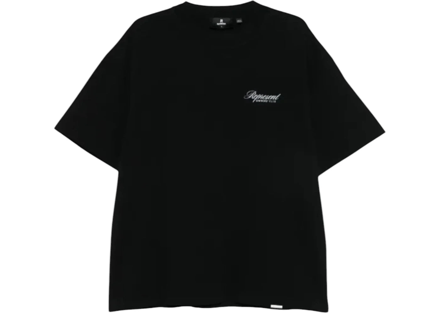 Represent Club Script T-shirt Black