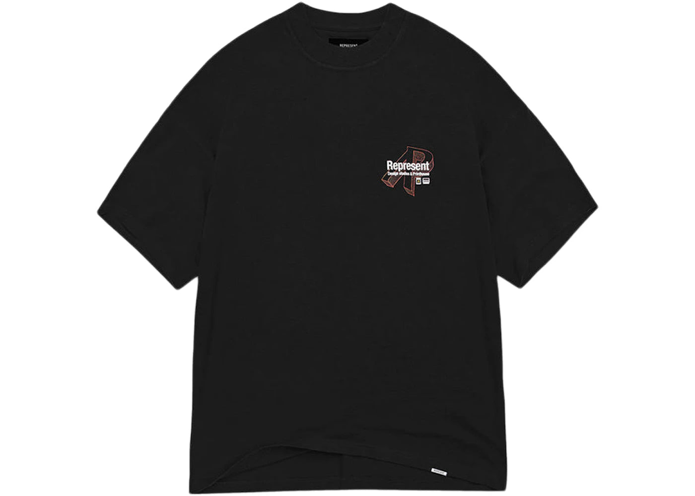 Represent Design Studios T-Shirt Black/Multi