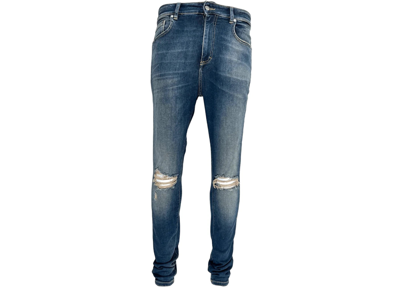 Represent Destroyer Denim Dark Blue