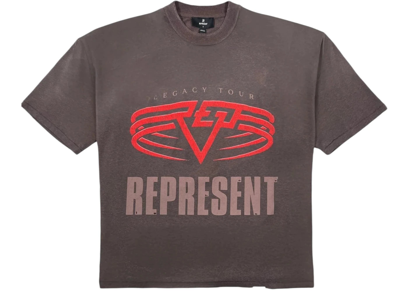 Represent MLM100176-30 Represent Living Legacy Tee Washed Ecru