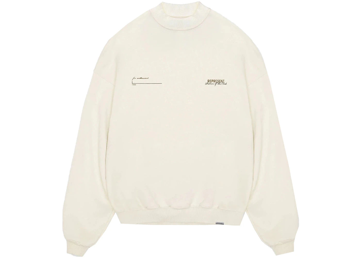 Represent Patron Of The Club Sweater Cream