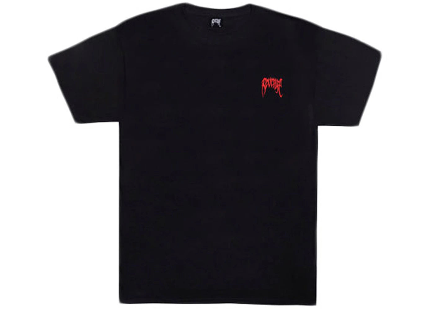 Revenge Basic Embroidery Tee Black/Red