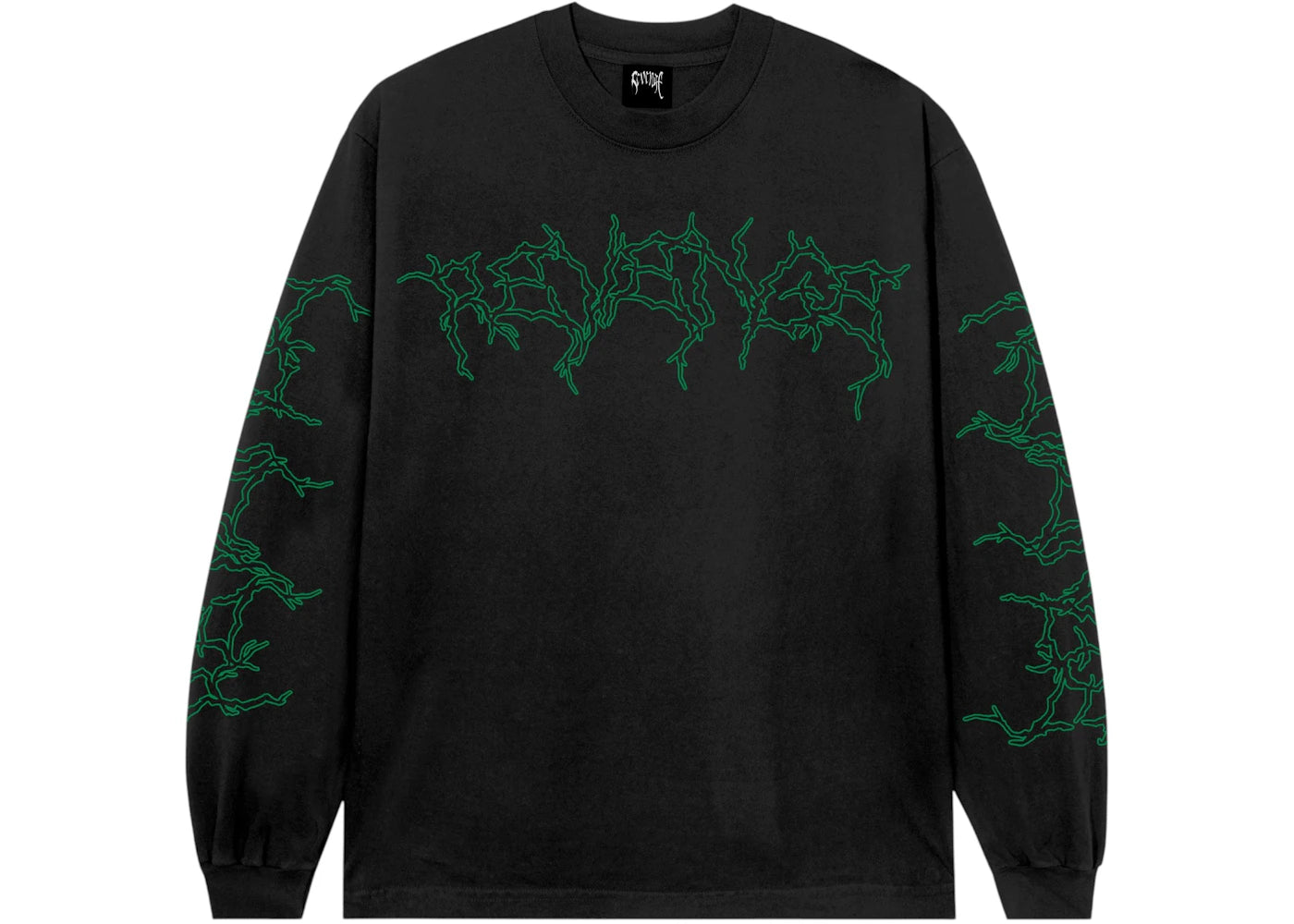 Revenge Boston Celtics Lightning Logo L/S Tee Black