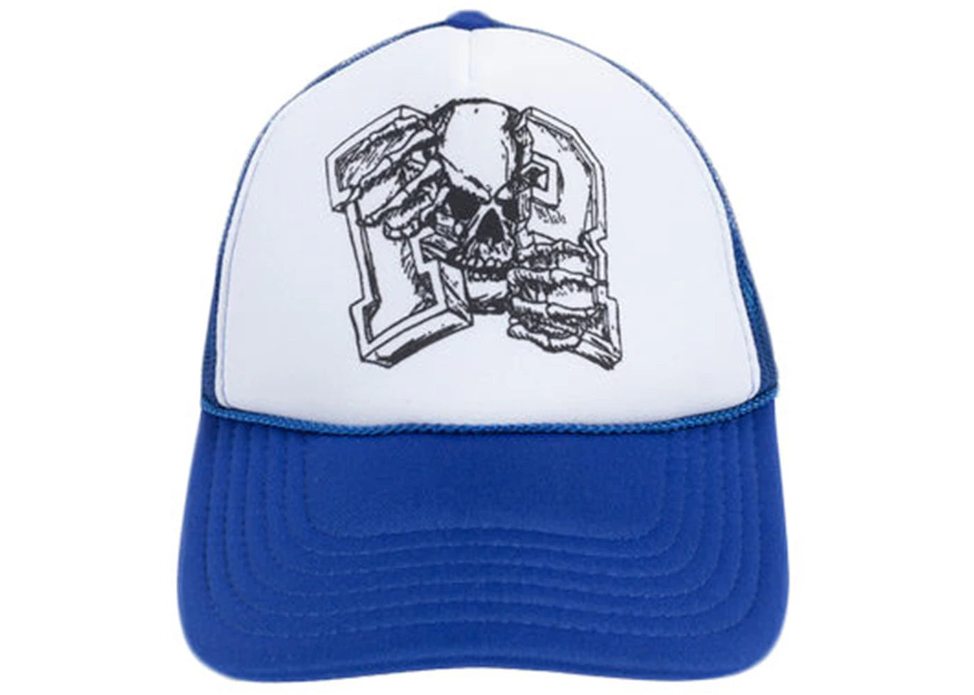 Revenge Broken R Trucker Hat Blue