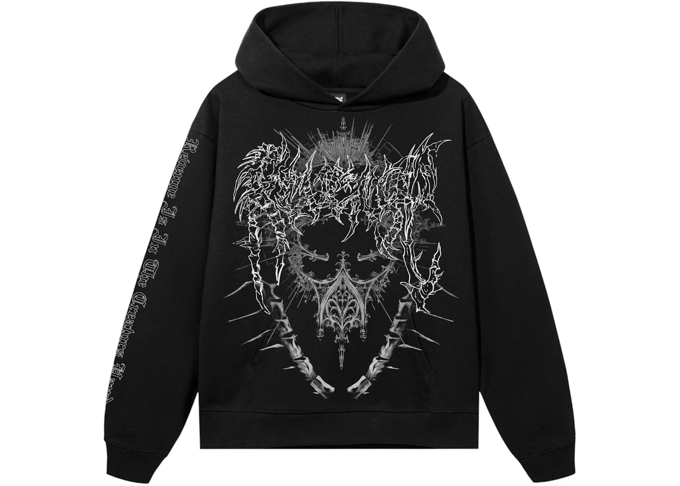 Revenge Crucible Hoodie Black