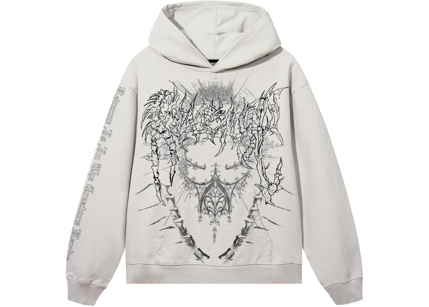Revenge Crucible Hoodie Cement