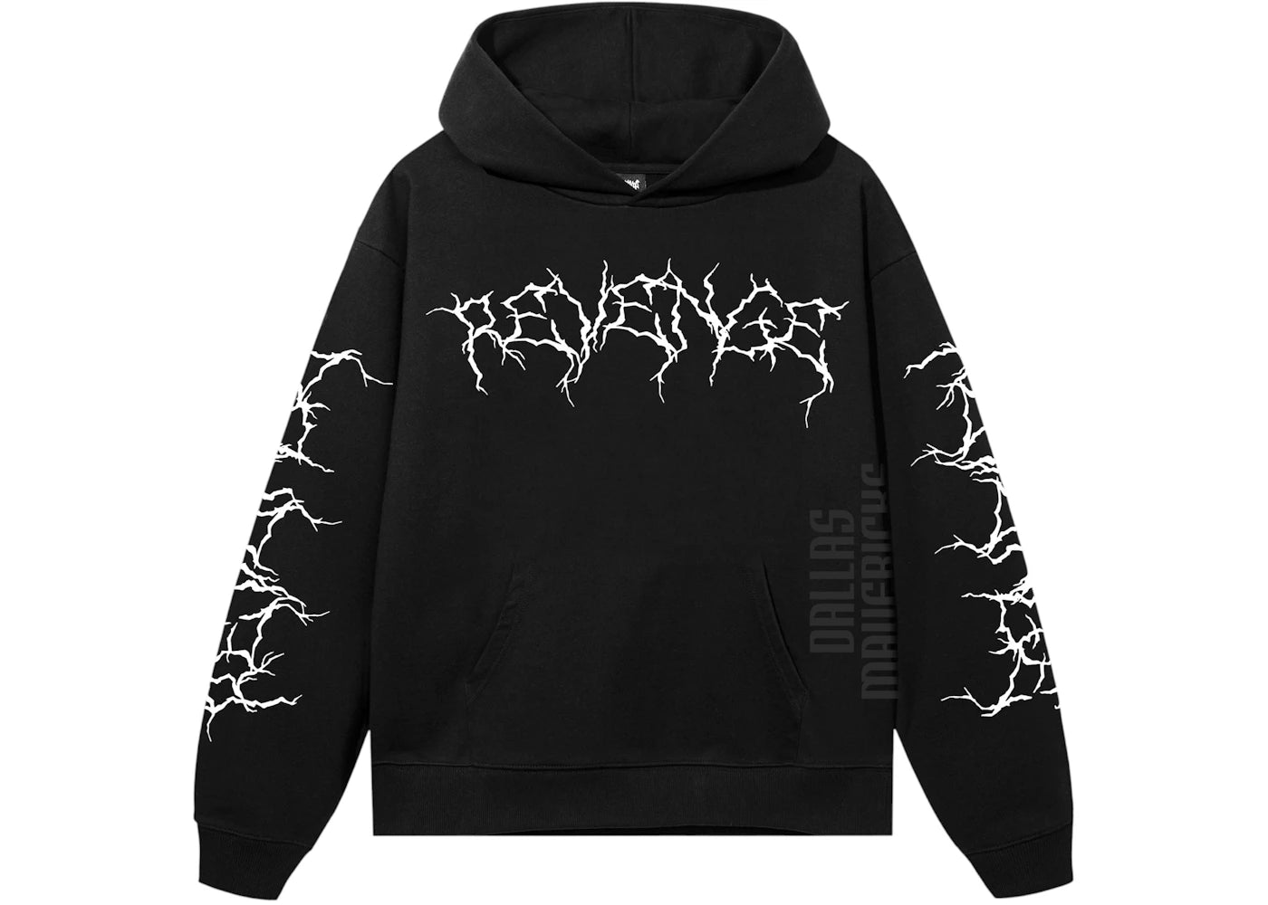 Revenge Dallas Mavericks Lightning Logo Hoodie Black