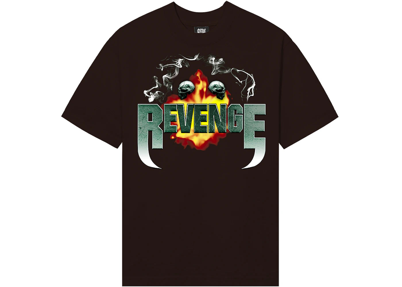 Revenge Explosion Tee Chocolate Brown