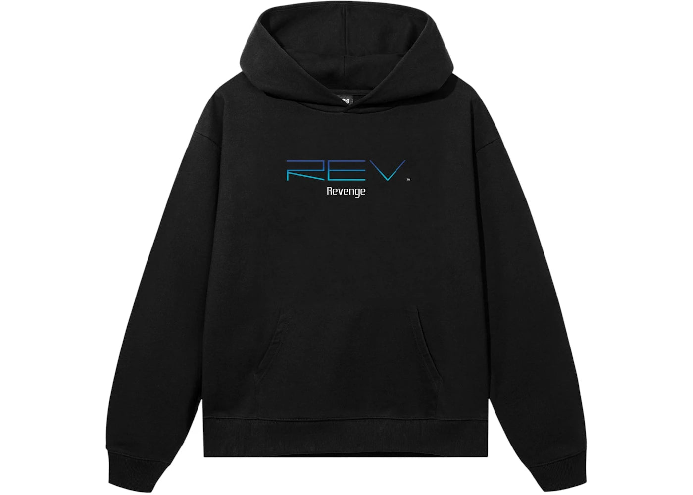 Revenge Memory Card Hoodie Black/Blue