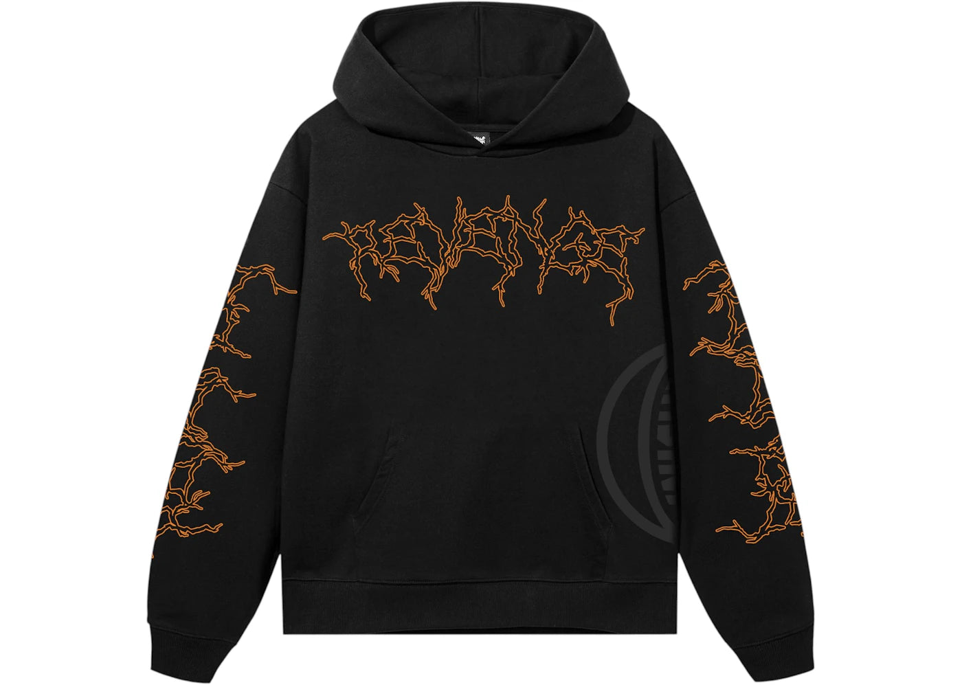 Revenge New York Knicks Lightning Logo Hoodie Black