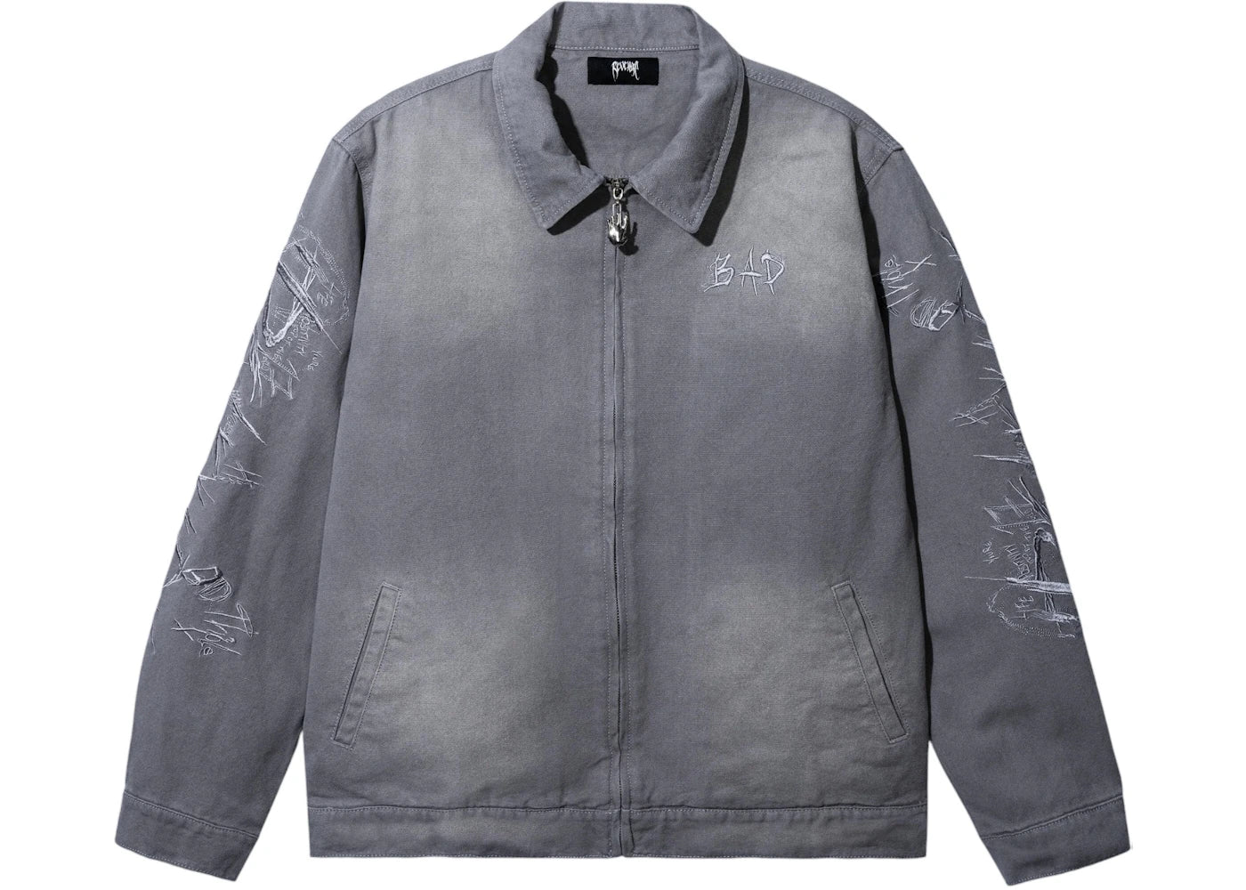 Revenge XXXTentacion Heartbreak Work Jacket Grey