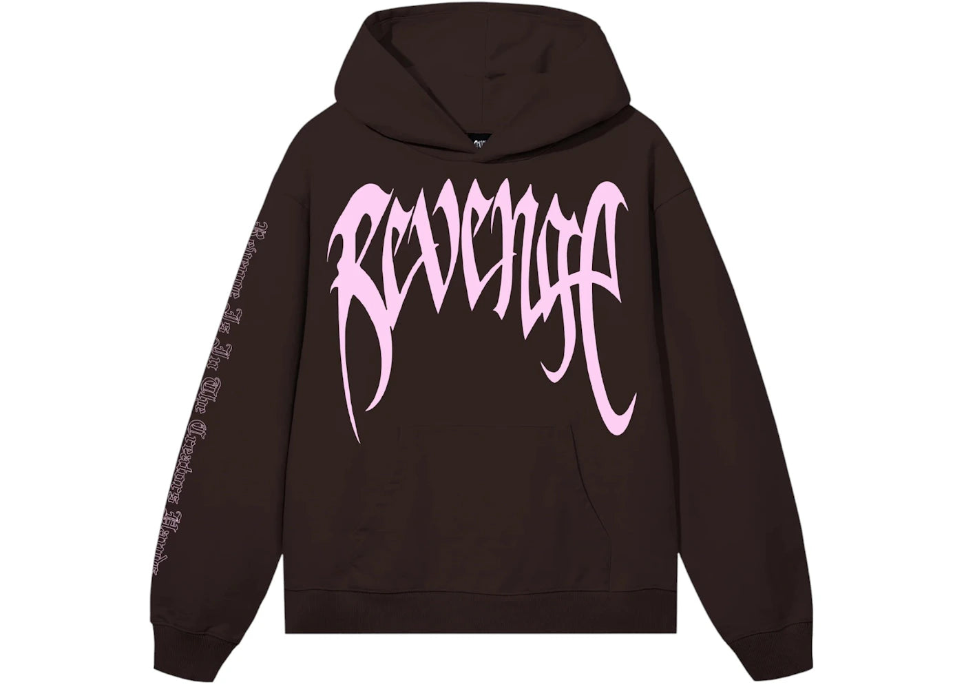 Revenge XXXTentacion Kill Hoodie Brown/Pink