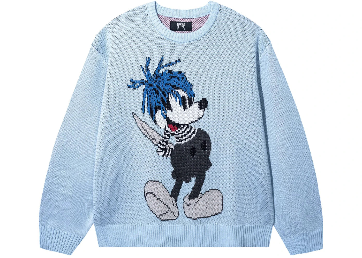 Revenge XXXTentacion Sad Knit Baby Blue