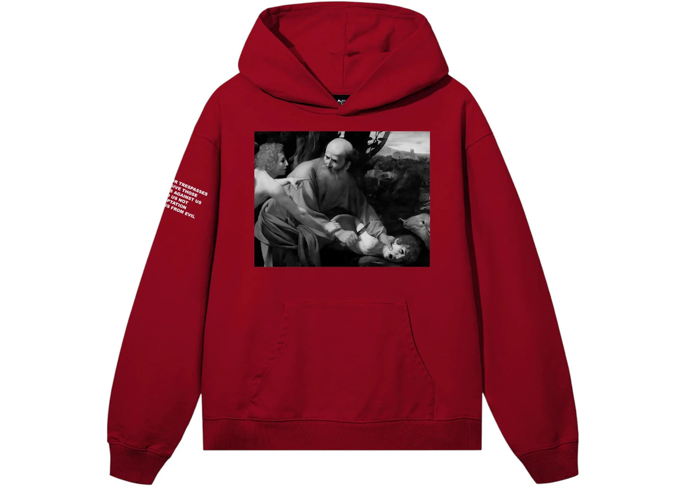 Revenge XXXTentacion The Sacrifice Of Isaac Hoodie Red