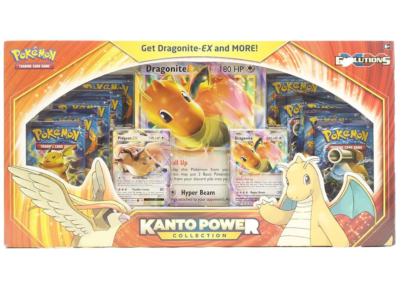 2020 Pokemon TCG XY Evolutions Kanto Power Collection Dragonite-EX