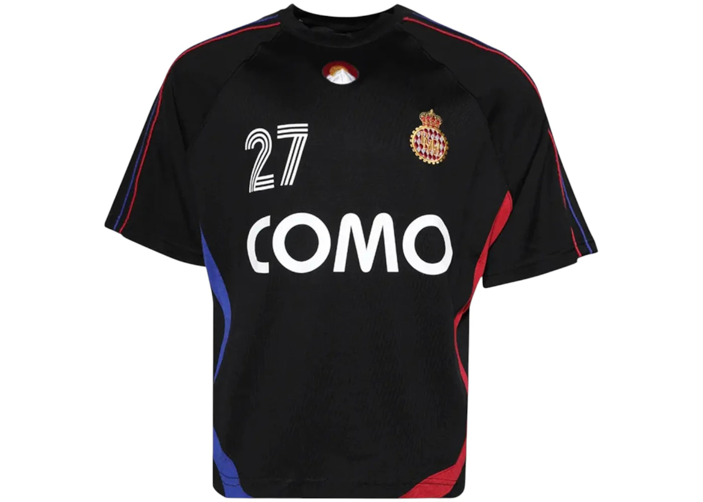 Rhude 27 Jersey Black/Navy/Red