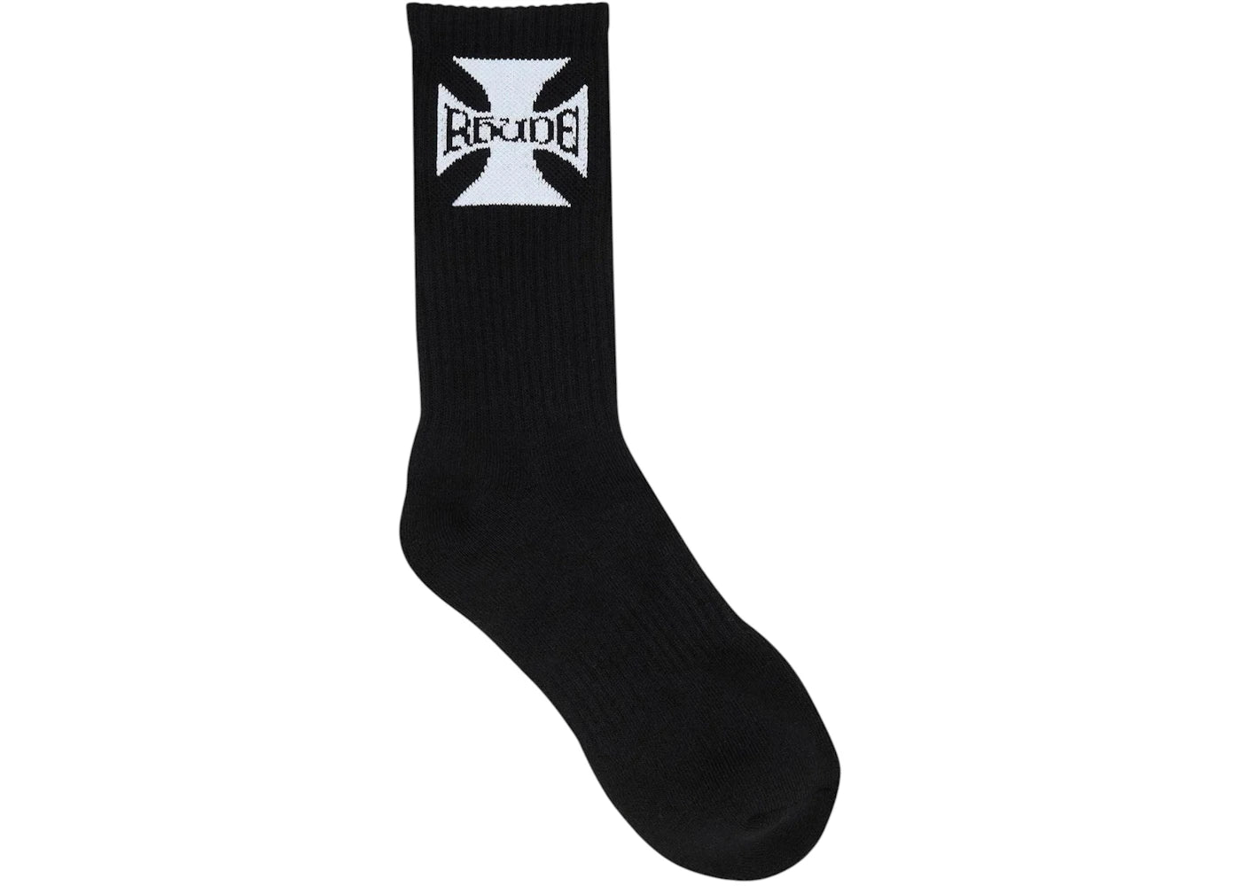 Rhude Boys Logo Socks Black/White