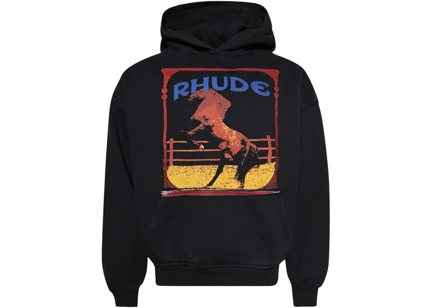 Rhude Cadre Hoodie Vintage Black