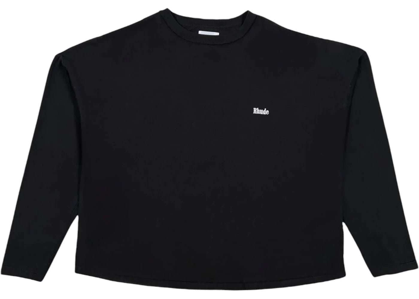 Rhude Classique Reverse L/S Tee Black